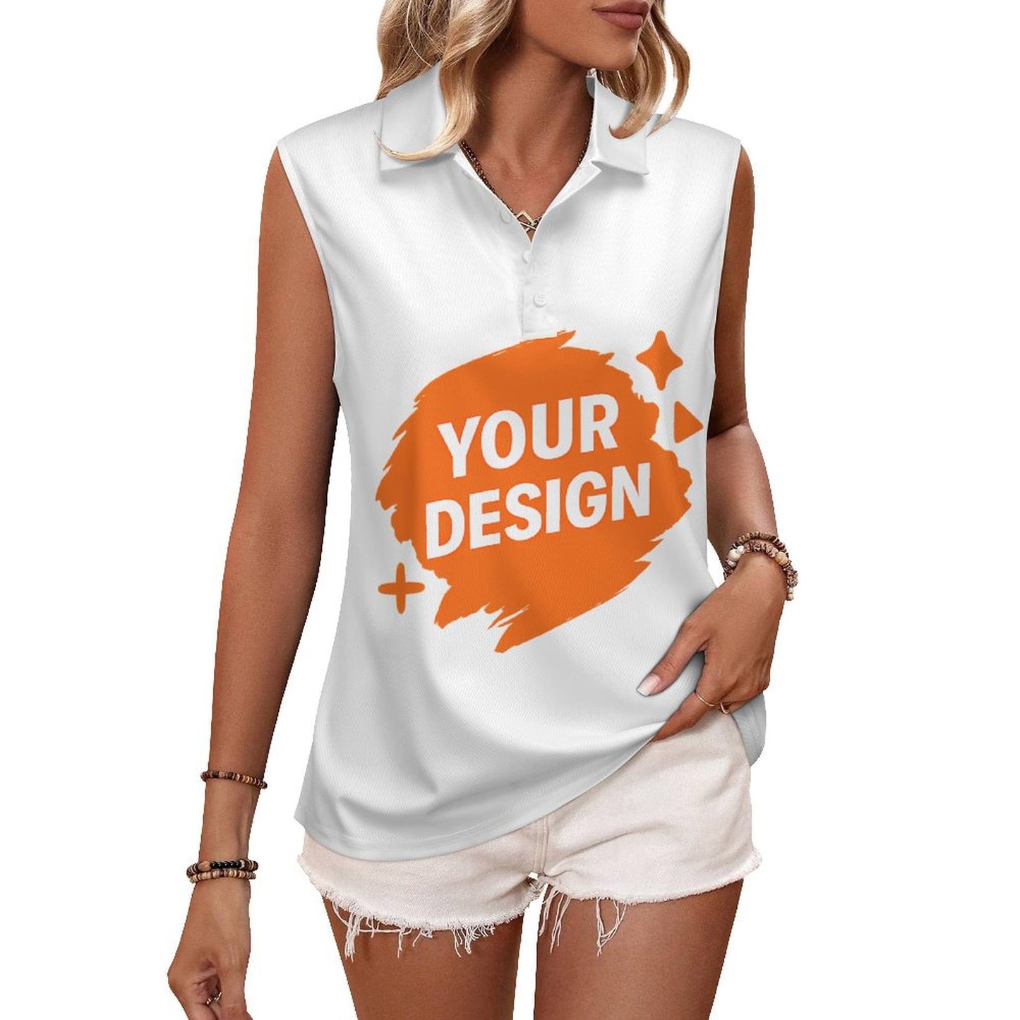 Custom POLO Tank Top - Design Your Own Graphic!