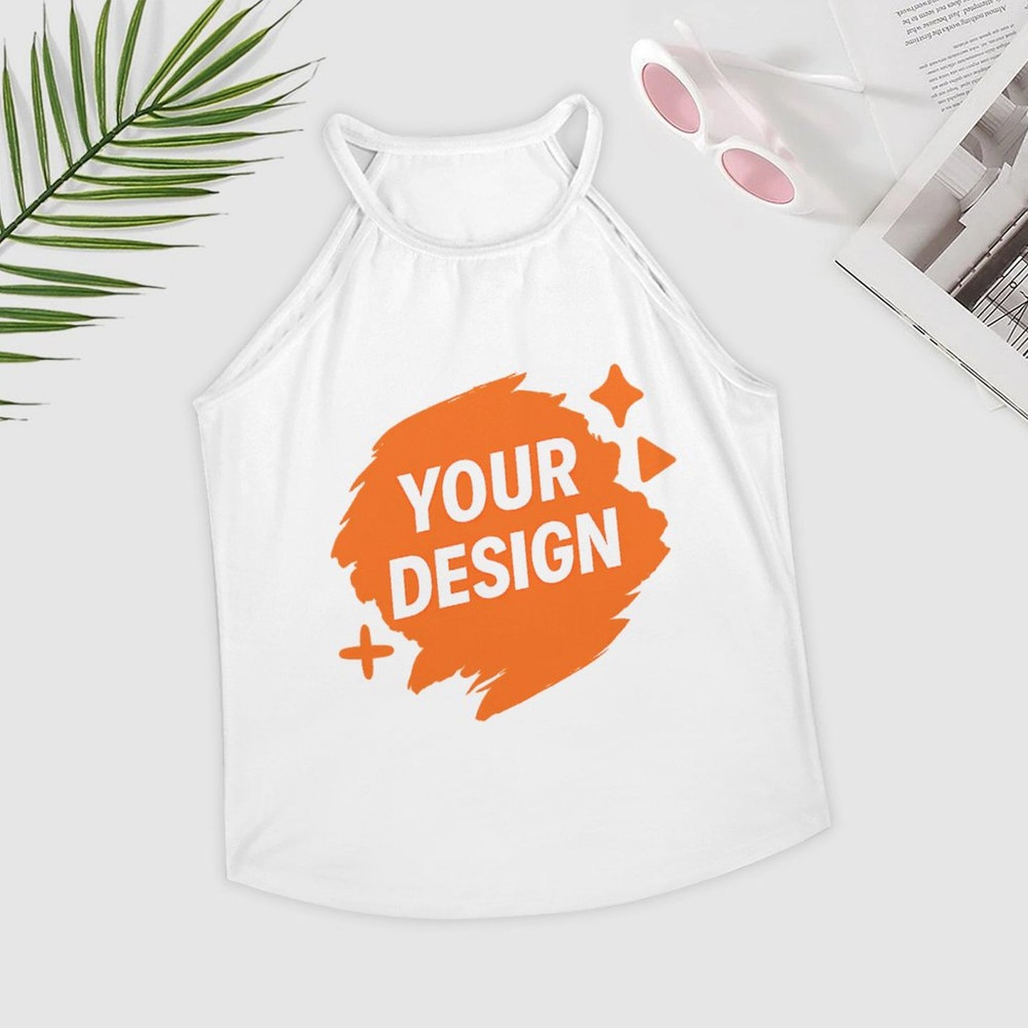 Personalized Custom Sleeveless Workout Tank Top - Add Your Text or Image