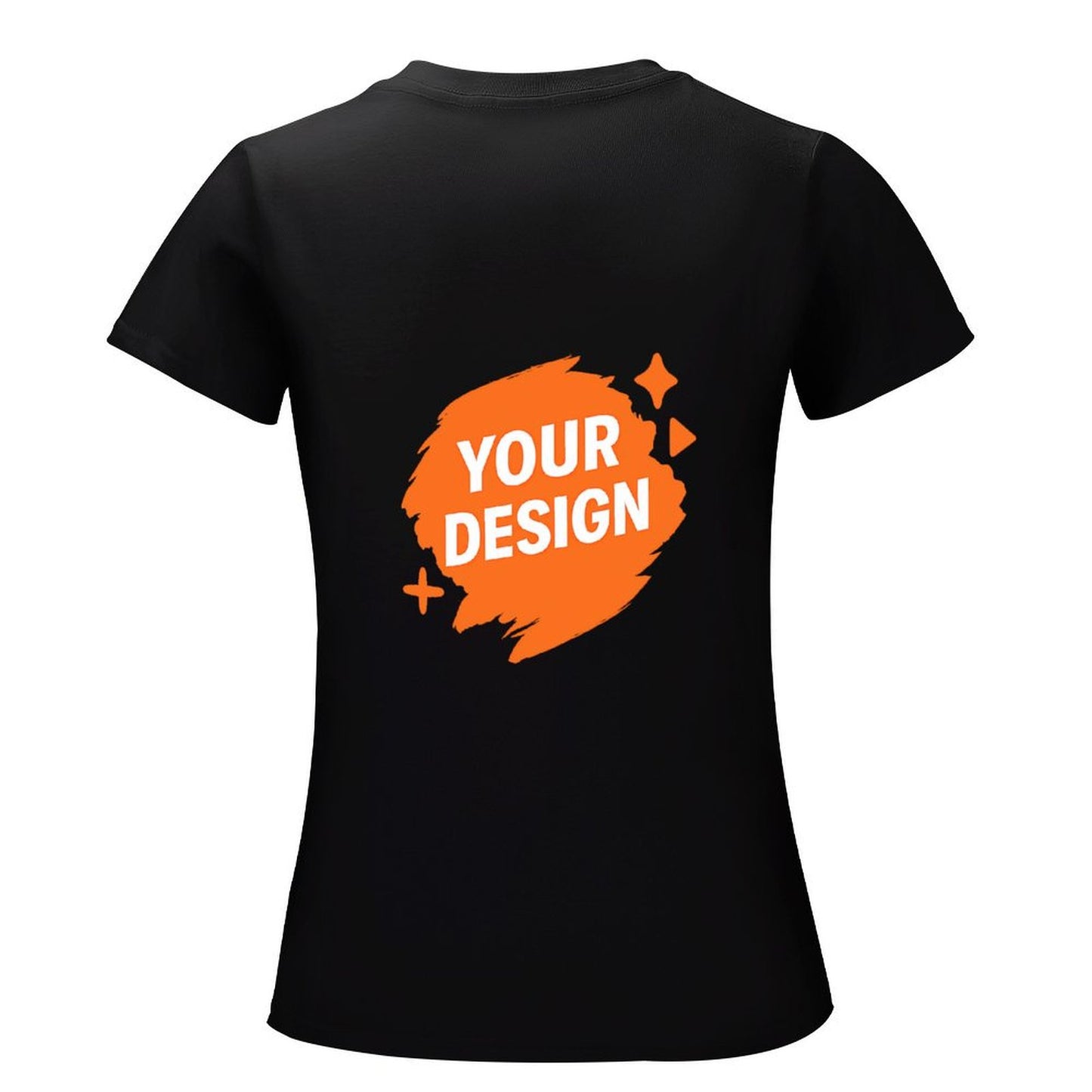Custom Women's 100% Cotton Graphic Tee - Personalized Design Available