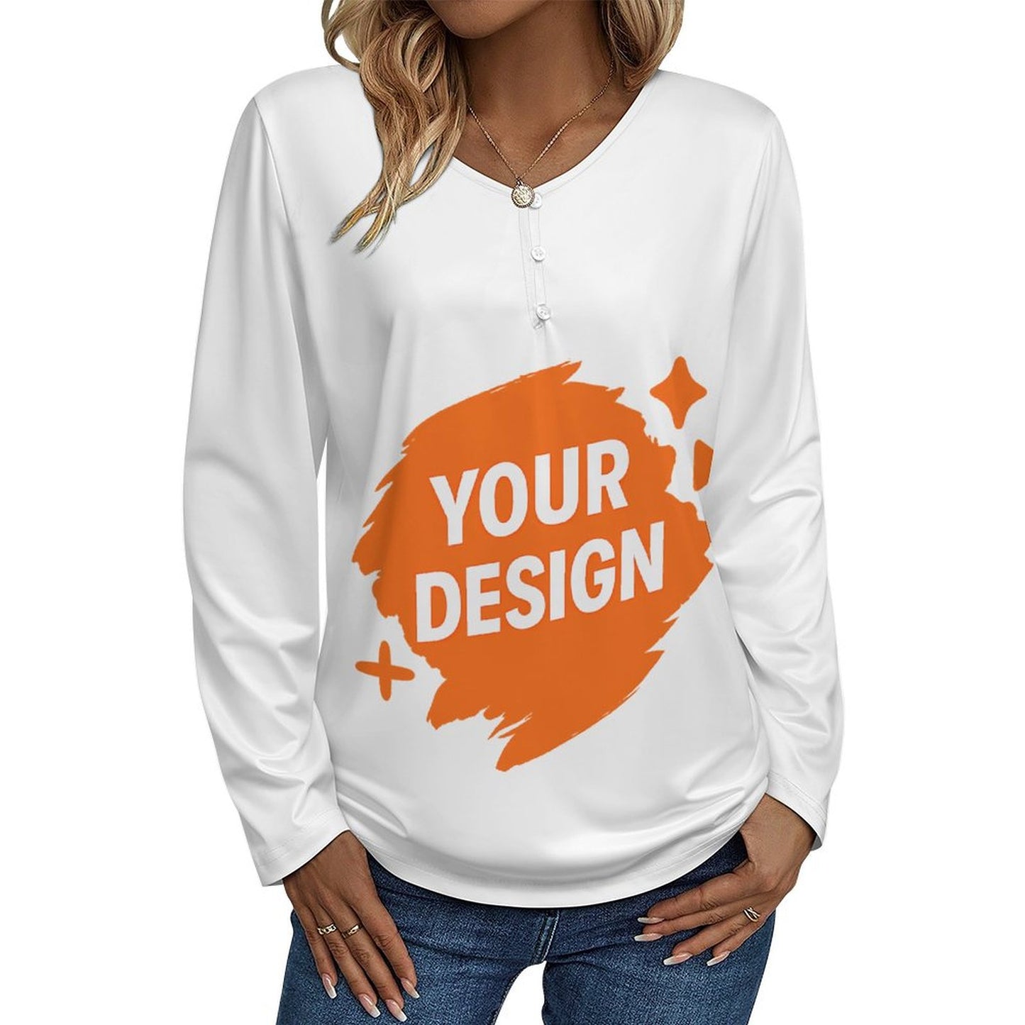 Custom Long Sleeve T-Shirt - Design Your Unique Style!