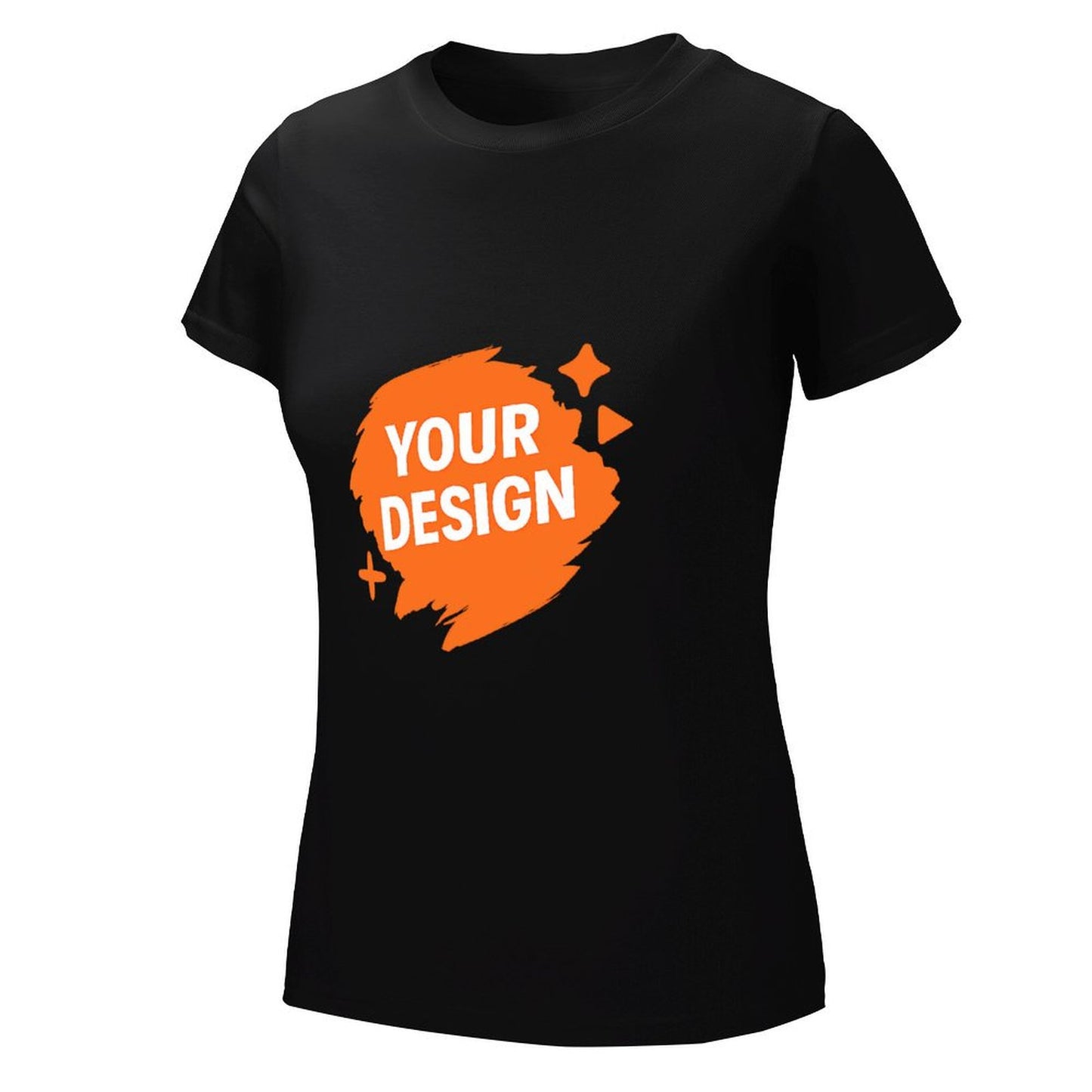 Custom Women's 100% Cotton Graphic Tee - Personalized Design Available