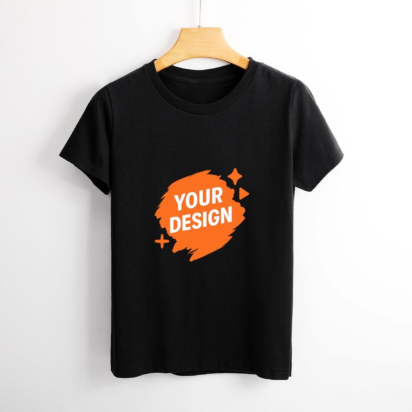 Custom Women's 100% Cotton Graphic Tee - Personalized Design Available