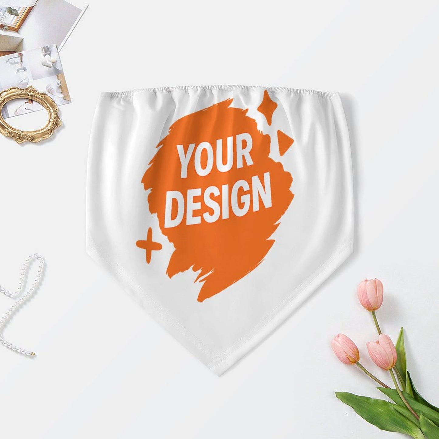 Personalized Custom Strapless Bellyband Top - Add Your Text or Image