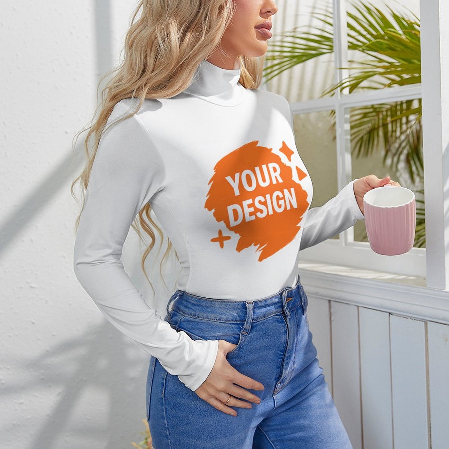 Custom High Collar Jumpsuit - Design Your Unique Style!