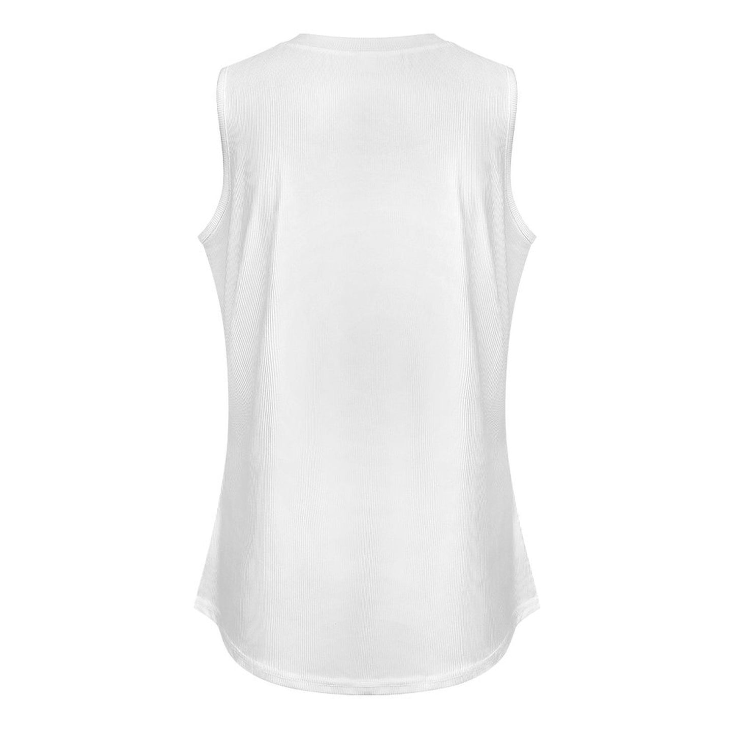 Custom V-Neck Ribbed Knit Vest - Design Your Own Graphic!