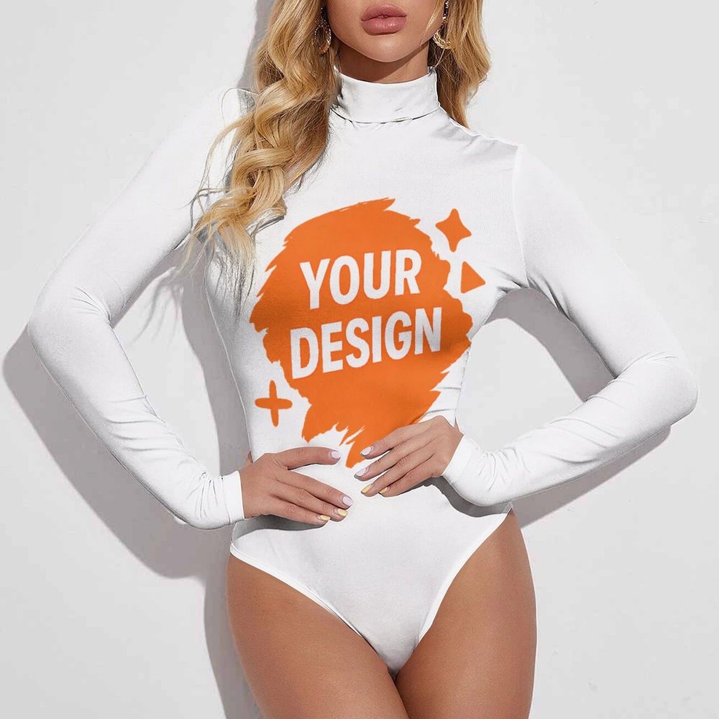 Custom High Collar Jumpsuit - Design Your Unique Style!