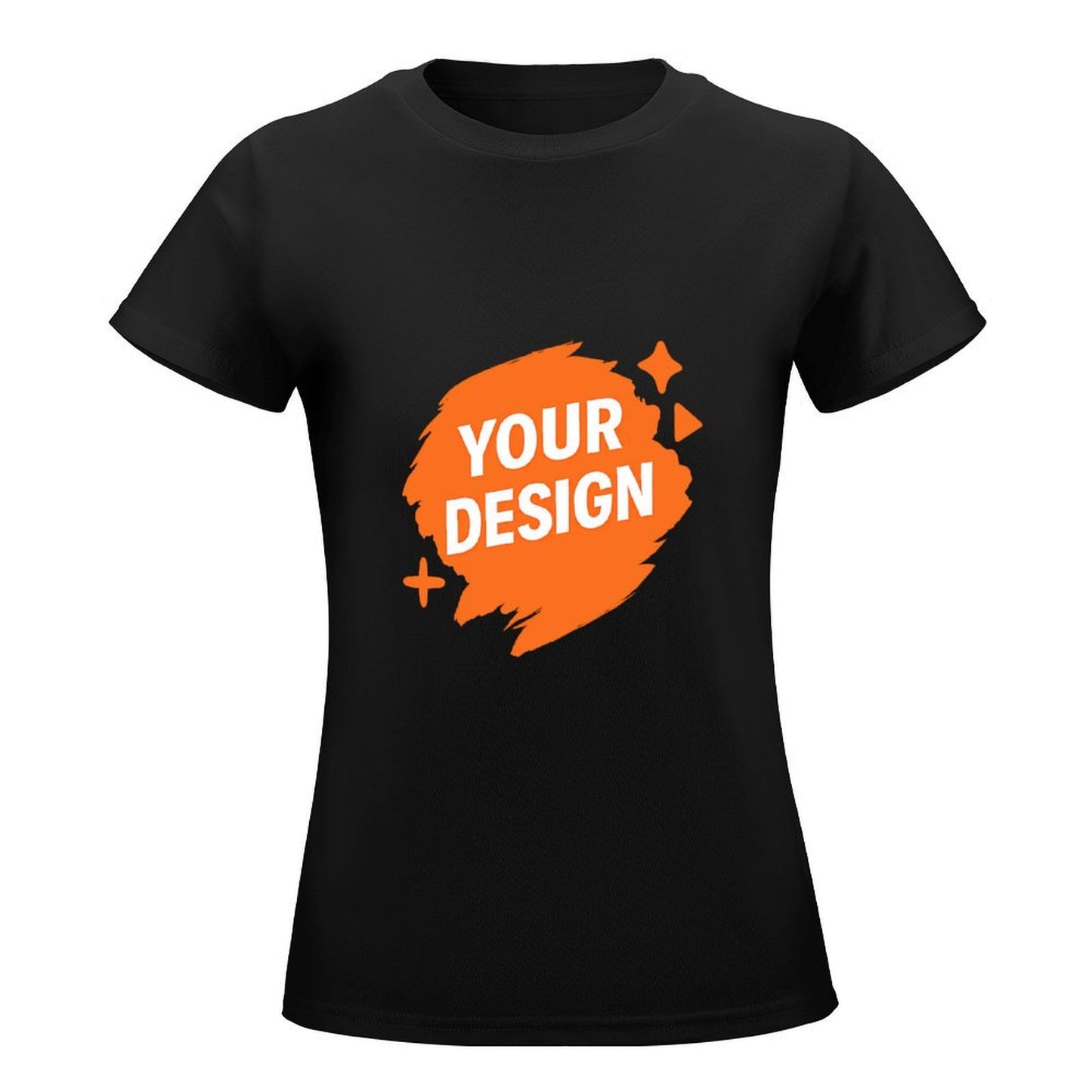 Custom Women's 100% Cotton Graphic Tee - Personalized Design Available